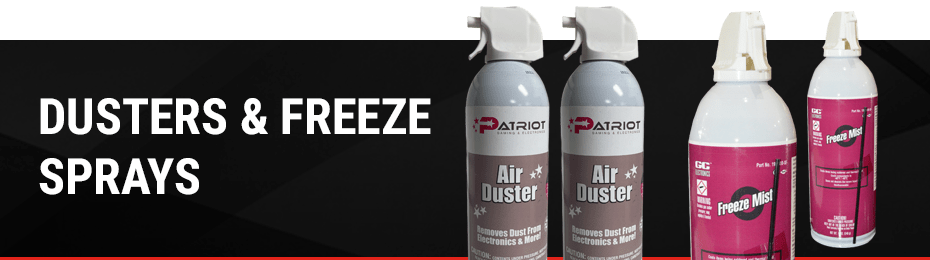 Dusters & Freeze Sprays