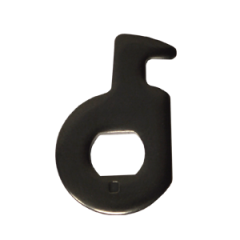 Plate Lock Key, UBA Narrow (Cam) with Dimple (ACC3)