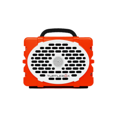 Turtle Box Original (Gen 3) Orange..Mid-size, flagship speaker, IP-67 waterproof and floats, Drop, crush, and dust-proof, Party Mode and TWS Mode, 25+ hours of battery life