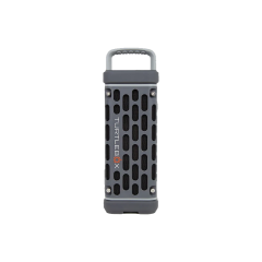Turtle Box Ranger Gray..Portable speaker, IP-67 waterproof, Drop, crush, and dust-proof, Party Mode and TWS Mode, Magnetic side mounts, 12+ hours of battery life