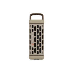 Turtle Box Ranger Tan..Portable speaker, IP-67 waterproof, Drop, crush, and dust-proof, Party Mode and TWS Mode, Magnetic side mounts, 12+ hours of battery life