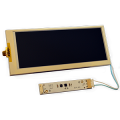 6.2 inch LED Backlit Display w/5 Wire T/Screen for Bally SDS