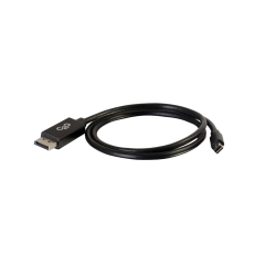 6ft Mini DisplayPort™ to DisplayPort™ Adapter Cable 4K 30Hz - Black