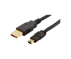 AmazonBasics USB 2.0 Cable - A-Male to Mini-B - 3 Feet (0.9 Meters)