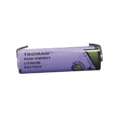 Tadiran Battery; Non-Rechargeable; AA; Lithium; 3.6VDC; 2.1Ah