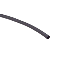 Heat Shrink Tubing, Flexible 0.063" (1.60mm) 2 to 1 Black 5.00' (1.52m)