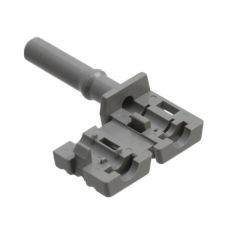 Fiber Optic Connectors Snap-In FO Connector Crimpless Gray