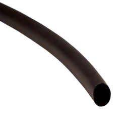 Heat Shrink Tubing, Flexible 0.750" (19.05mm) 2 to 1 Black 5.00' (1.52m)