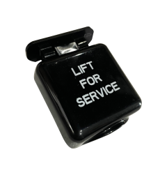 Service Button Covers, Standard Base Extra Large Square Button Print Regular