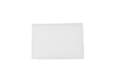 Blank Plastic Legend "RCT-M/SM". White Colour for Button # 080-22-3202-02