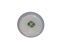 GPB1290 Opal/Opal Round Push Button, K1 Switch Assy with DB5 Light Force Switch and 5-Chip LED