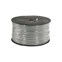 InstallerParts 1000 Ft 6 Conductor Silver Satin Modular Cable Reel 28AWG