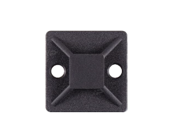 Cable Tie Mounts, Adhesive-Backed, 1 Inch, for Cable Management, Cable Tie Anchors