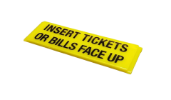 IGT, Plaque, Yellow Ticket or Bills SS+ S2000 Bezel