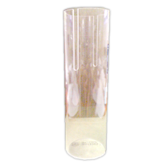 Plastic Candle Tube Standard Candle Topper tube 7.75 x 2.5