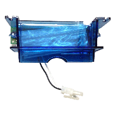 Bezel, Transact, Kit-Blue w/LED short