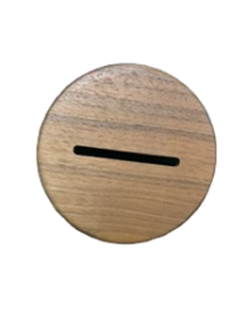 Wooden Discard Lid (6 3/4" Diameter)