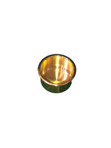 72.5mm Drop In Solid Brass Drink Cup Holder