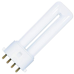 Compact Fluorescent, Pro Start, 5W, 4-Pin 2G7 Base 